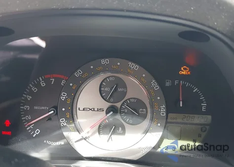 2001 Lexus Is 300 from USA, damaged, VIN JTHBD182310010532